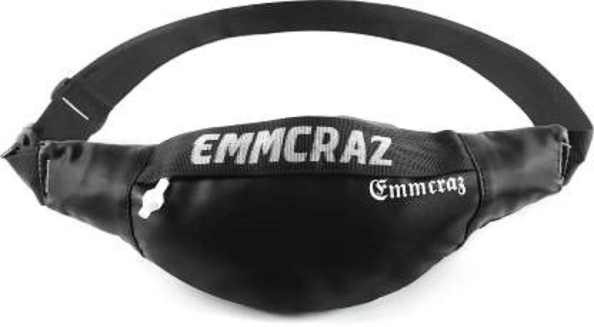 EMMCRAZ Sports Waist Bag for Men & Women Waist Bag (Black) Waist Bag (Black waist pouch bag (Black) waist bag (Black, White) Camera Bag-image-1