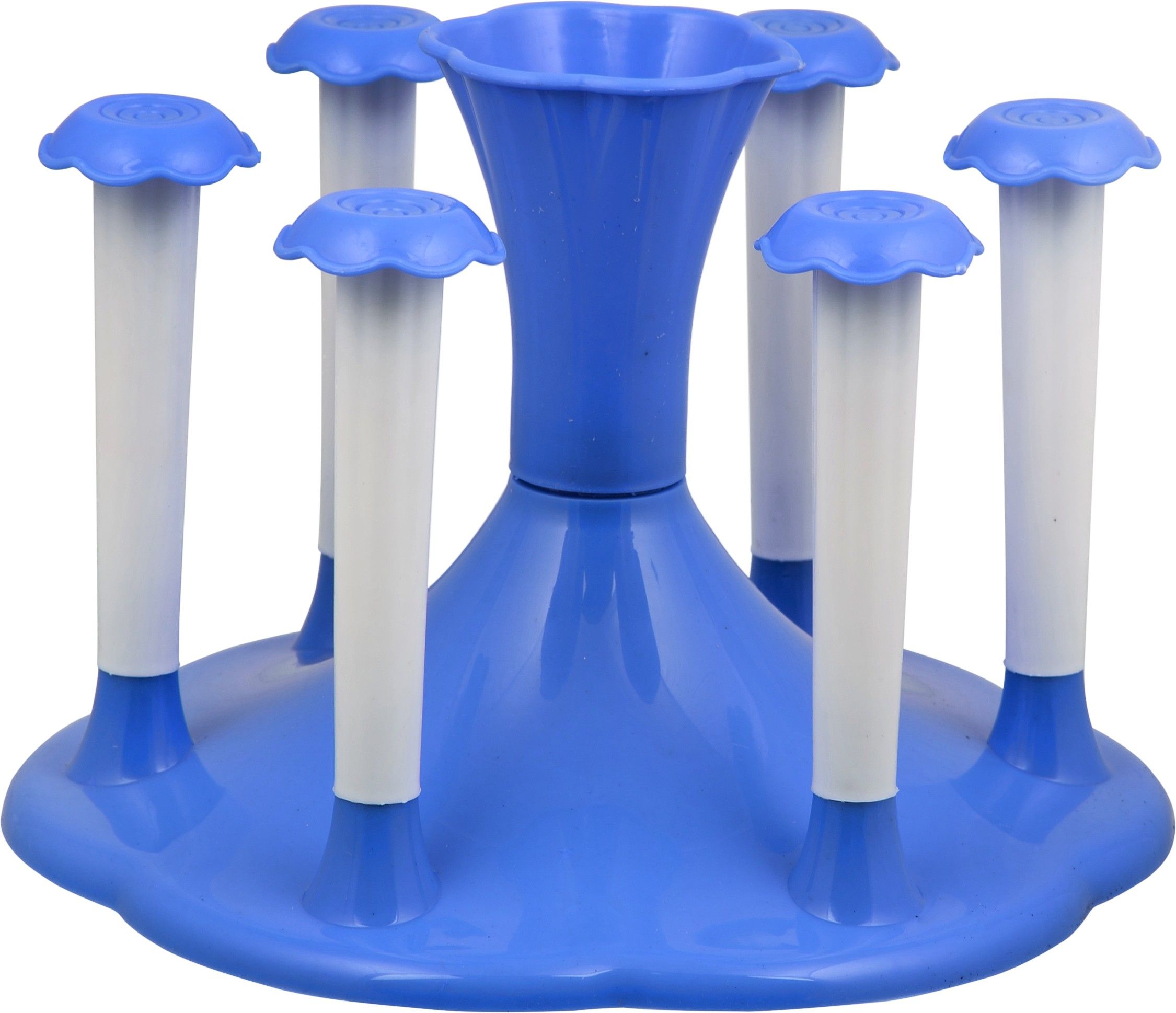Stylish Glass and Spoon Organiser for Glasses and Cutlery Glass Stand Holder Made Virgin Plastic COLOR BLUE Plastic Glass Holder-image-23