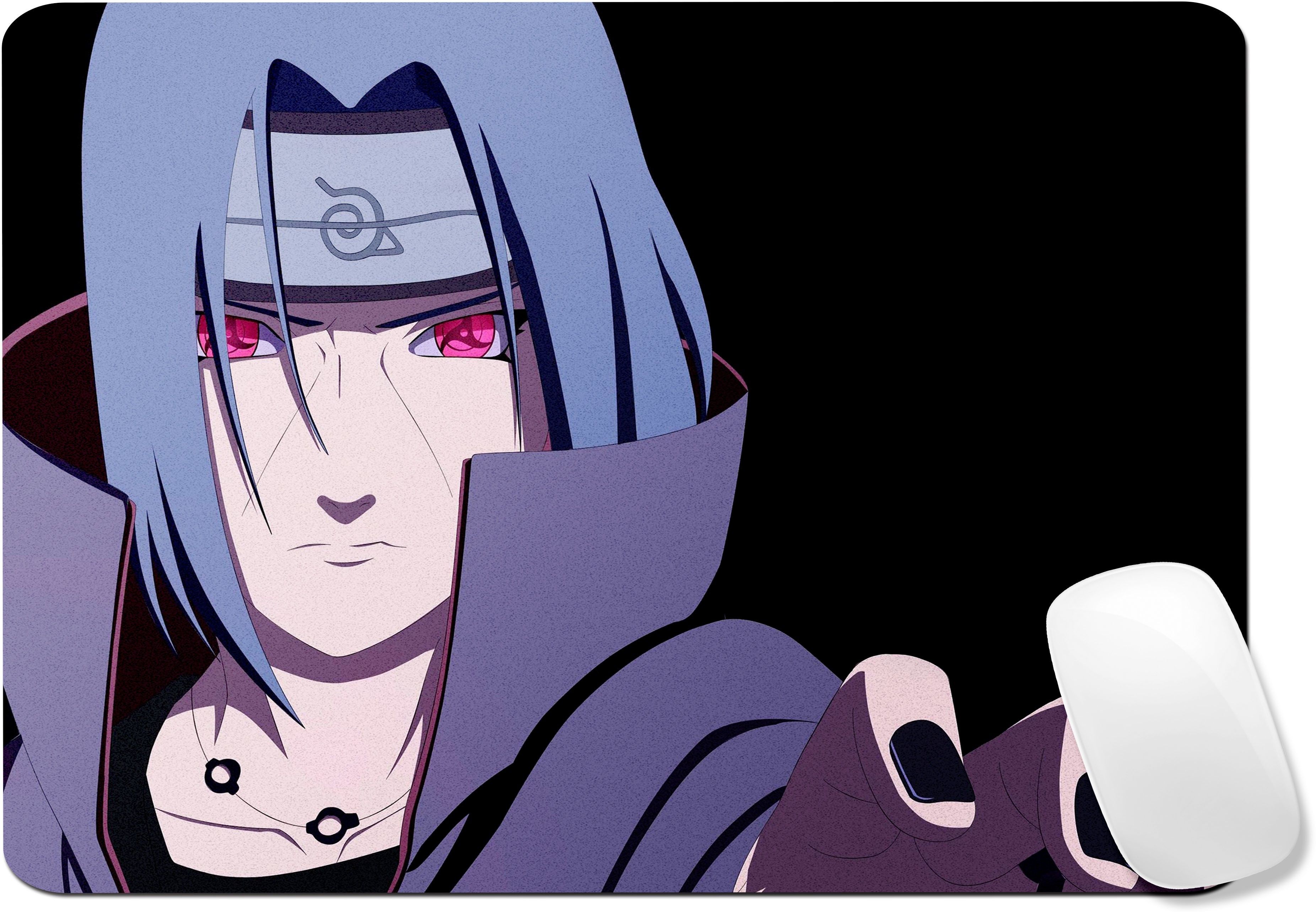 TrendoPrint Itachi Anime Printed Rubber Base with Anti Skid Smooth Surface Mousepad For Gaming, Computer, Laptop, Pc (Anime_15) Mousepad-image-28