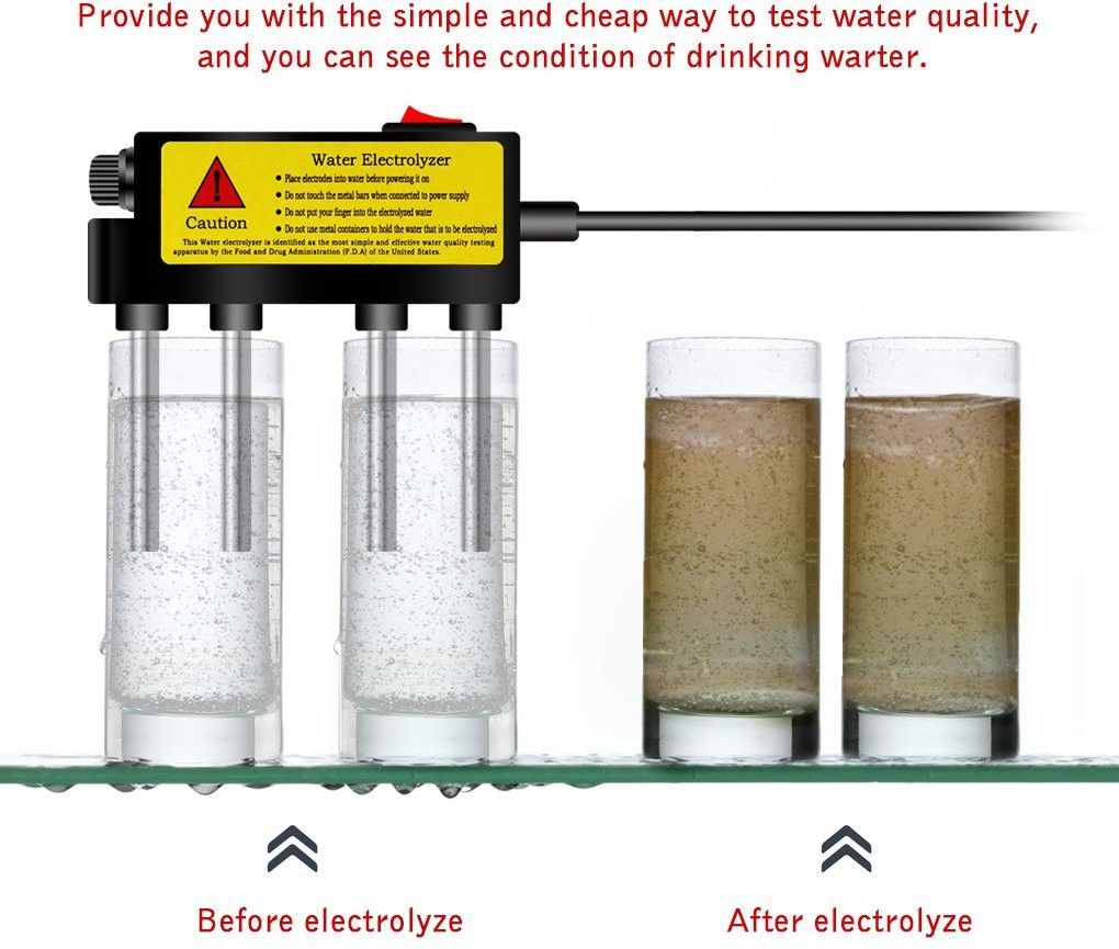 aameria Fresh & Salt Water Tester Electronic Electrolyser Water Quality Electronic Water Purity Tester Water Electrolyser/Electrolyzer Check Water Quality Water Electrolysis Apparatus Tool Portable Hydro tester for Measuring & Testing Of Water Quality, Beer, Soil, Wine, Laboratory, Industrial, Water & Food Applications Digital TDS Meter-picture-12