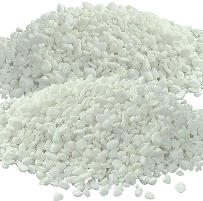 Decorative Stones White Marble Chips Pebble Stones For Aquarium Home Garden Indoor & Outdoor Decoration Gravel Unplanted Substrate-image-25