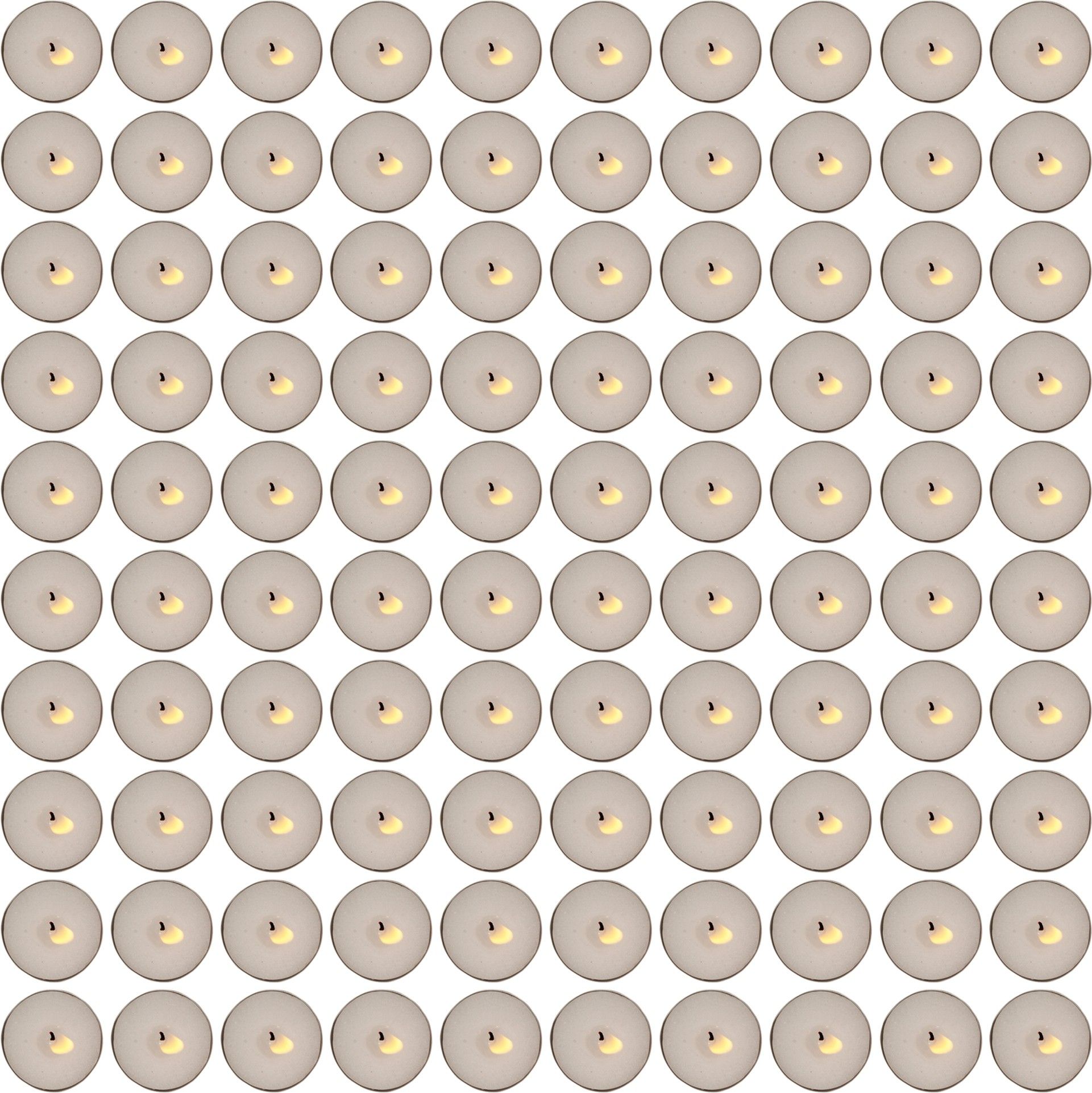 Tealight Candles Pack of 100 pcs (unscented, 3 hrs burning ) Candle