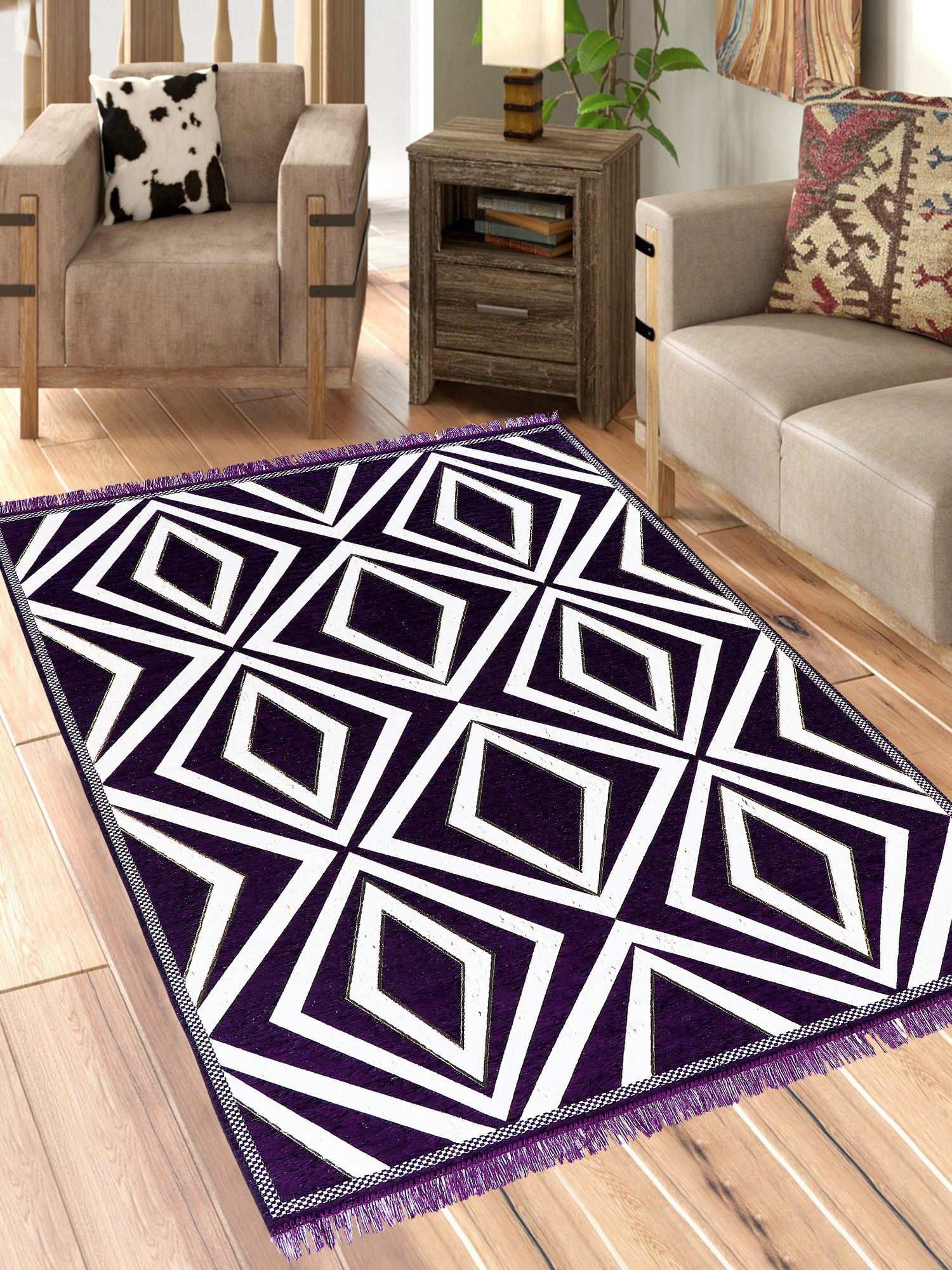 5 ft X 7 ft Chenille Runner-image-0