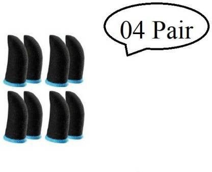 Best Finger Sleeve for Free Fire/Call of Duty Mobile Game Black-Blue (Pack of 8) Finger Sleeve-image-36