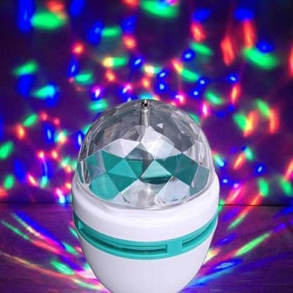 anay 360 Degree Multicolor Rotating Disco LED Bulb for Party/Home/Diwali/Festival Decoration Single Disco Ball (Ball Diameter: 12 cm) Single Disco Ball-picture-19