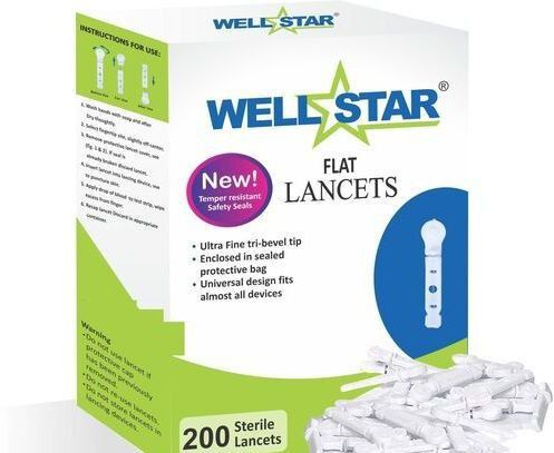 Wellstar Glucometer Lancets Glucometer Lancets-image-35