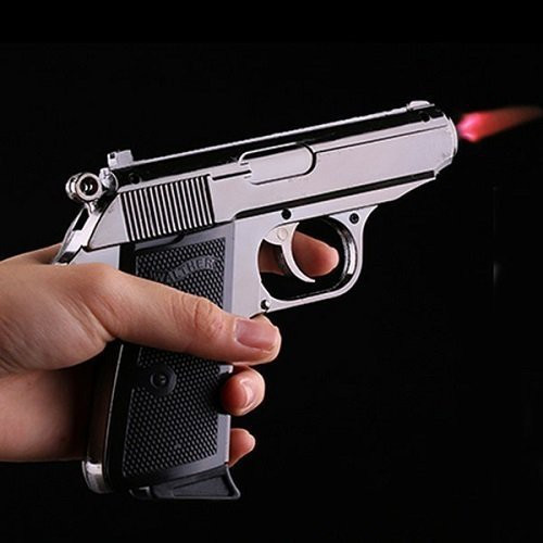 adorrobella ABS BODY 9mm GUN SHAPE Pocket Lighter Pocket Lighter image 1