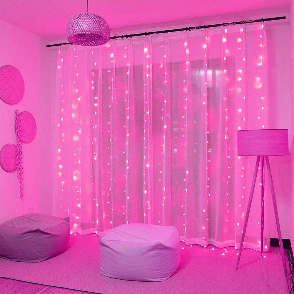 ignitate 40 LEDs 11.99 m Pink Steady String Rice Lights image 1
