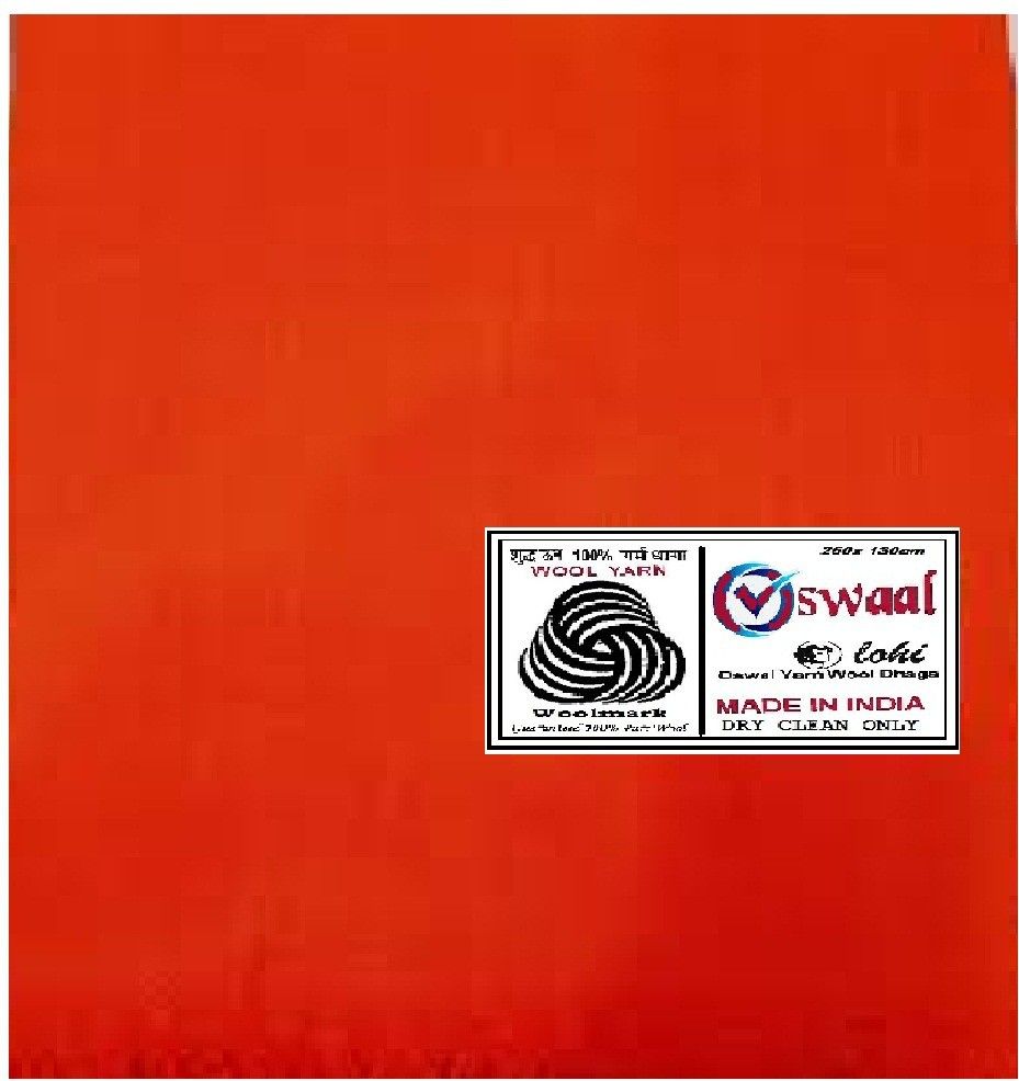 Oswaal Wool Solid Men Shawl