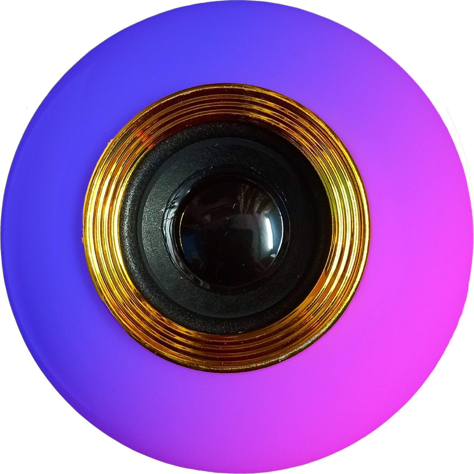 wahh Smart LED Music Light Bulb Speaker Bluetooth Remote Controller B22 RGB LED Bluetooth Lights Bulbs Speaker Gold SAT01 Smart Bulb