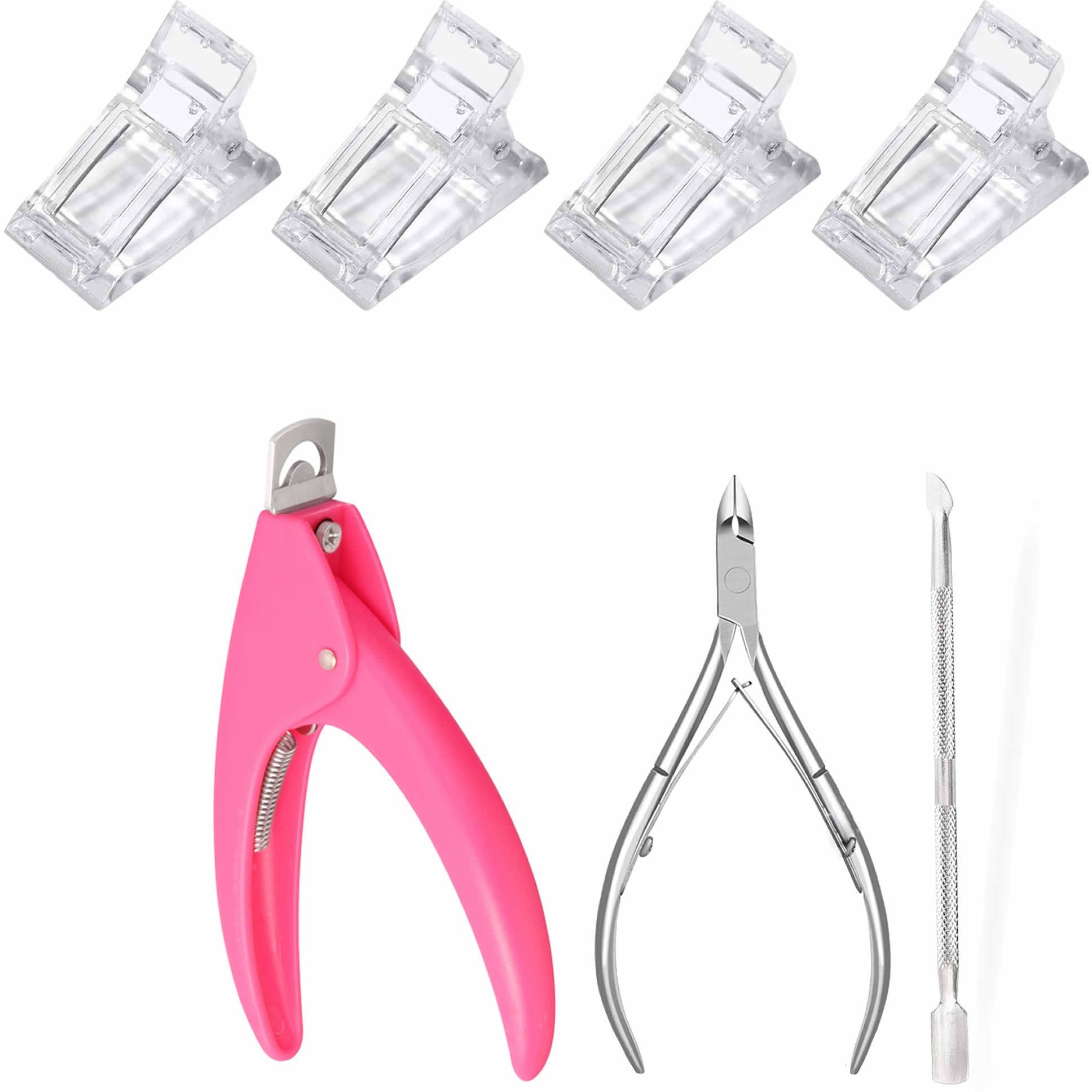 gleevia Nail Grooming & Extension Kit for Beginner and Professional Combo Pack of Nail Edge Cutter,Nail Clip, Cuticle Cutter & Pusher Nail Combo Kit-picture-34