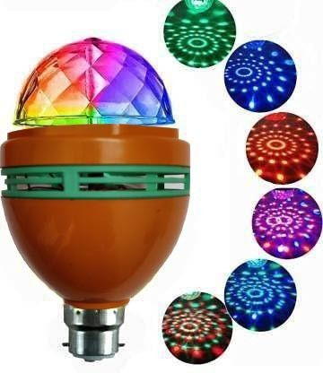 NEW ARRIVAL 360 Degree Rotating Crystal LED Bulb,LED Light, LED Disco Light for Party,Function,Diwali,Christmas Decoration, Single Disco Ball (Ball Diameter: 2.4 cm) Disco Ball Set-image-45
