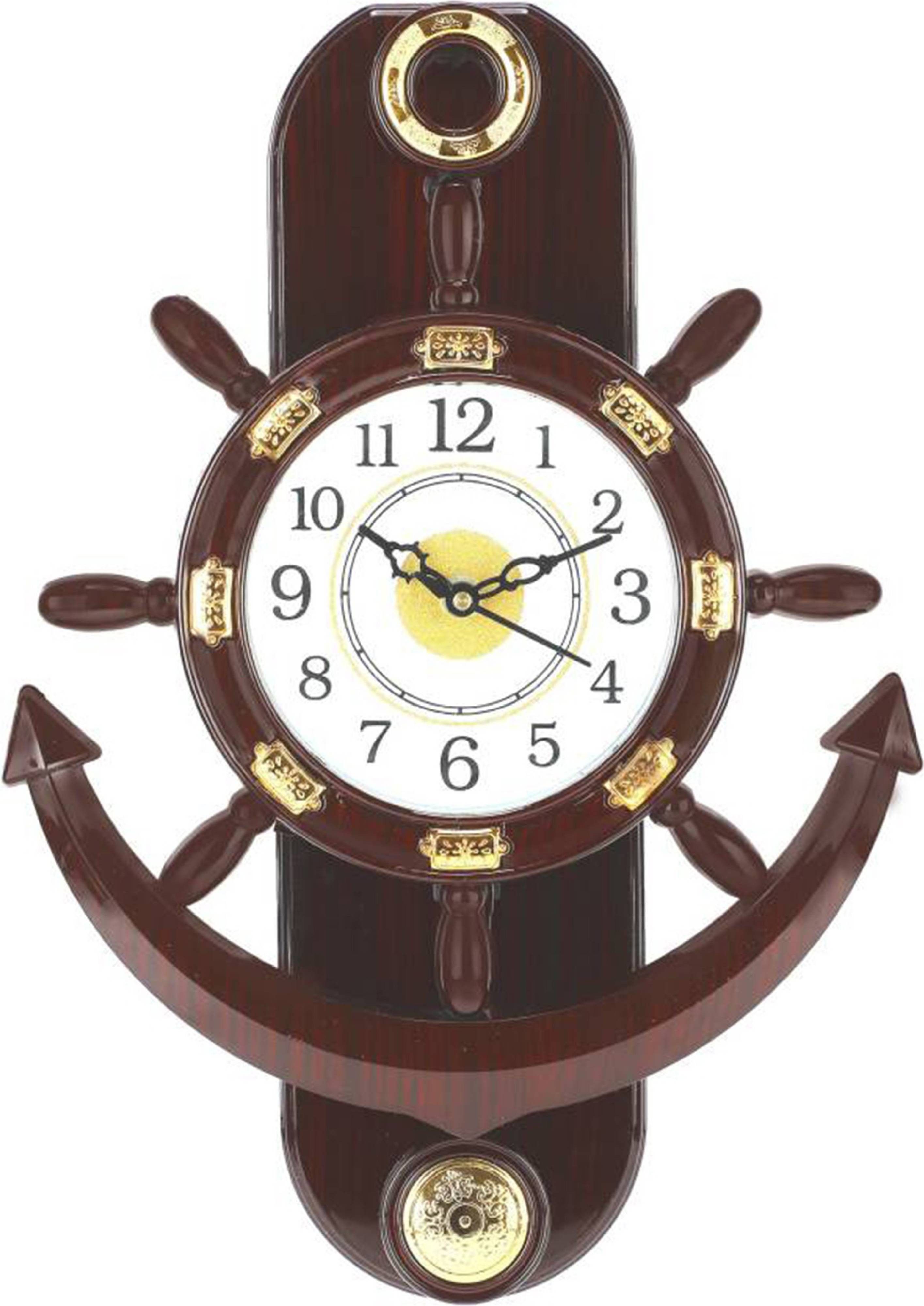 Analog 38 cm X 26 cm Wall Clock
