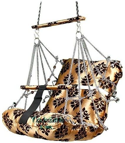 KD CREATION BIG SWING Cotton Swing Chair For Kids Baby's Children Folding & Washable 1-6 Years With Safety Belt-Indoor Swing For Kids | Baby Swing |Kids Product | Swing For Babies | Kids Swing | Swing For Baby-Kids Hanging Swings Bouncer Swings-image-24