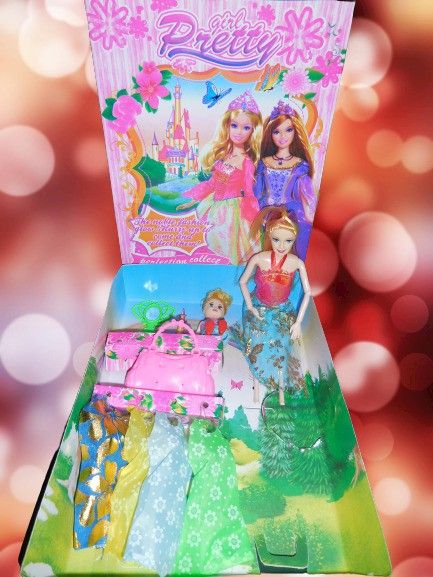 ctc creation Girls Doll Set comes with multiple accessories & Dresses-picture-43