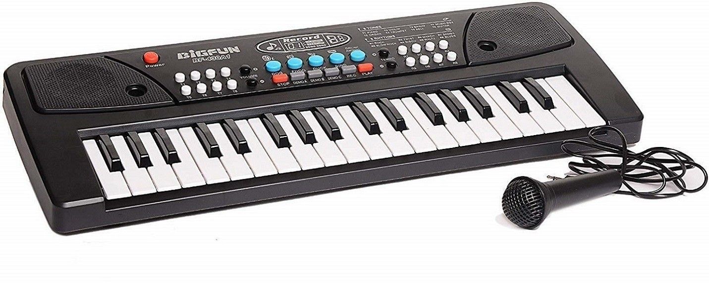 devta 37 Key Piano Keyboard Toy for Boys and Girls with Mic Dc Power Option Recording Charger not Included Best Birthday Gift for KIDS Musical Instruments Keyboard Music 37 Key Piano Keyboard Analog Portable Keyboard-picture-41