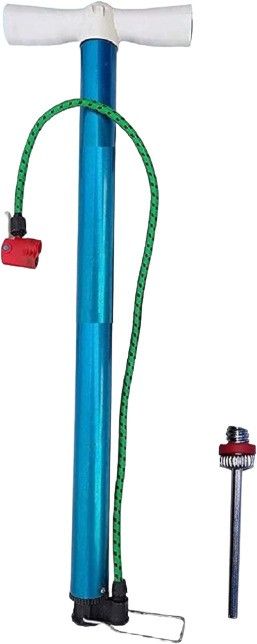 Cycle Pump Durable and Heavy Nylon Material | Multicolor with Football Pin Free Bicycle Pump