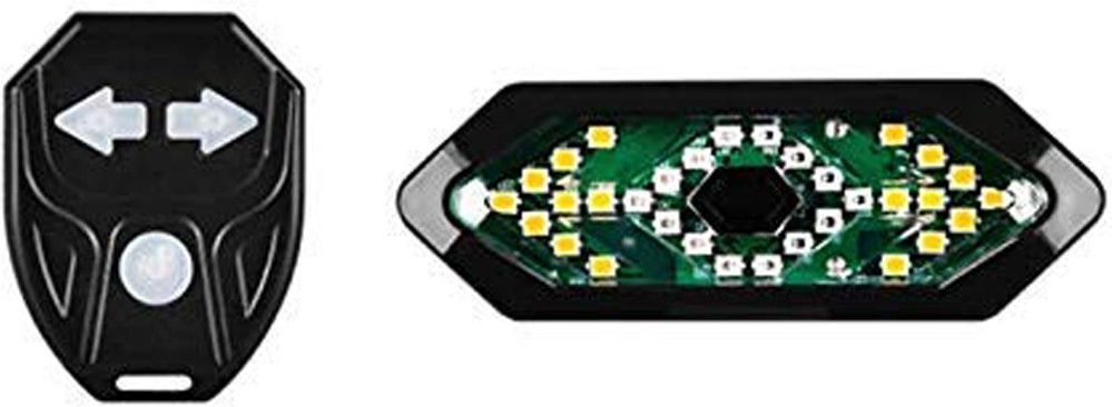 Bicycle Tail Light USB Rechargable Smart Wireless Remote Control Turn Signal LED Rear Break Light-image-21