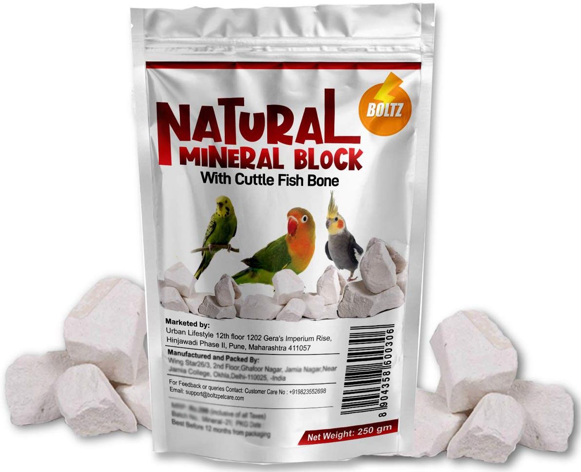 boltz All Life Stages Natural Mineral Block 0.25 kg Dry Adult Bird Food-picture-12