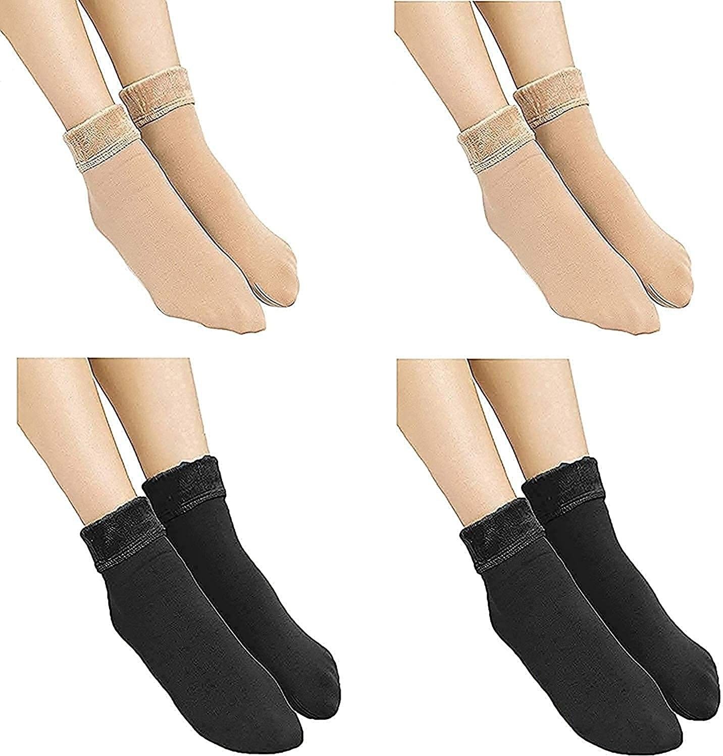 liyana collection Women Solid Calf Length-picture-3