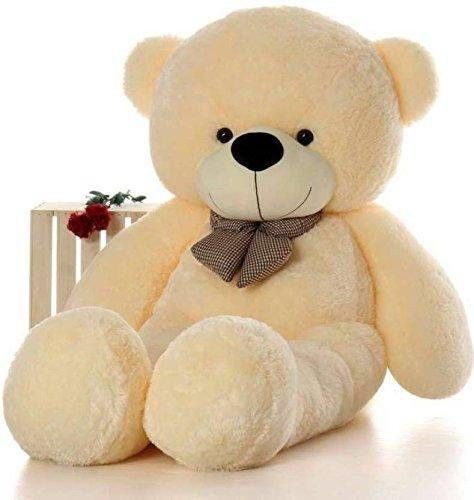3 FEET Long Soft Teddy Bear Cream (91 cm) Best for Someone Really Special- 90 cm