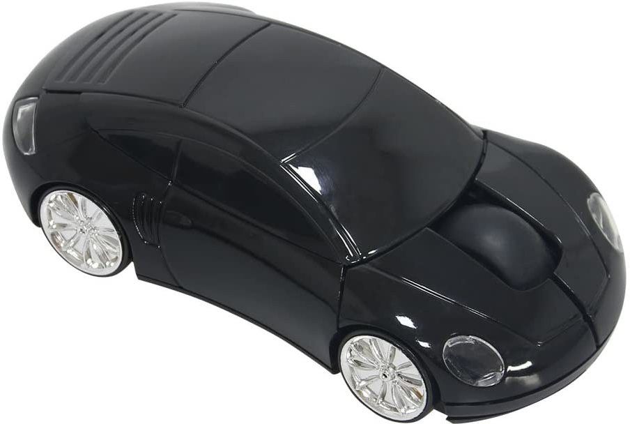microware 2.4GHz 1200DPI/1800DPI Car Shape Wireless Optical Mouse Gaming Mouse with USB Receiver for PC Laptop Wireless Ambidextrous OpticalGaming Mousewith Bluetooth-picture-25