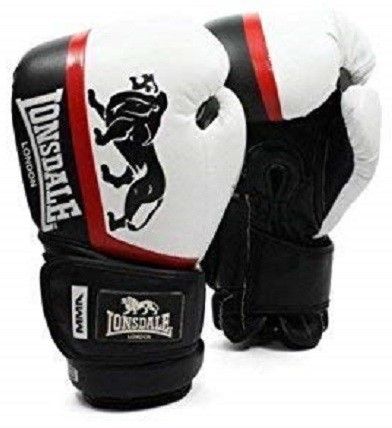 Lonsdale MMA Pro Training Boxing Glove for Heavy Punch Bag Mitt Work Sparing 12 OZ Boxing Gloves-image-20