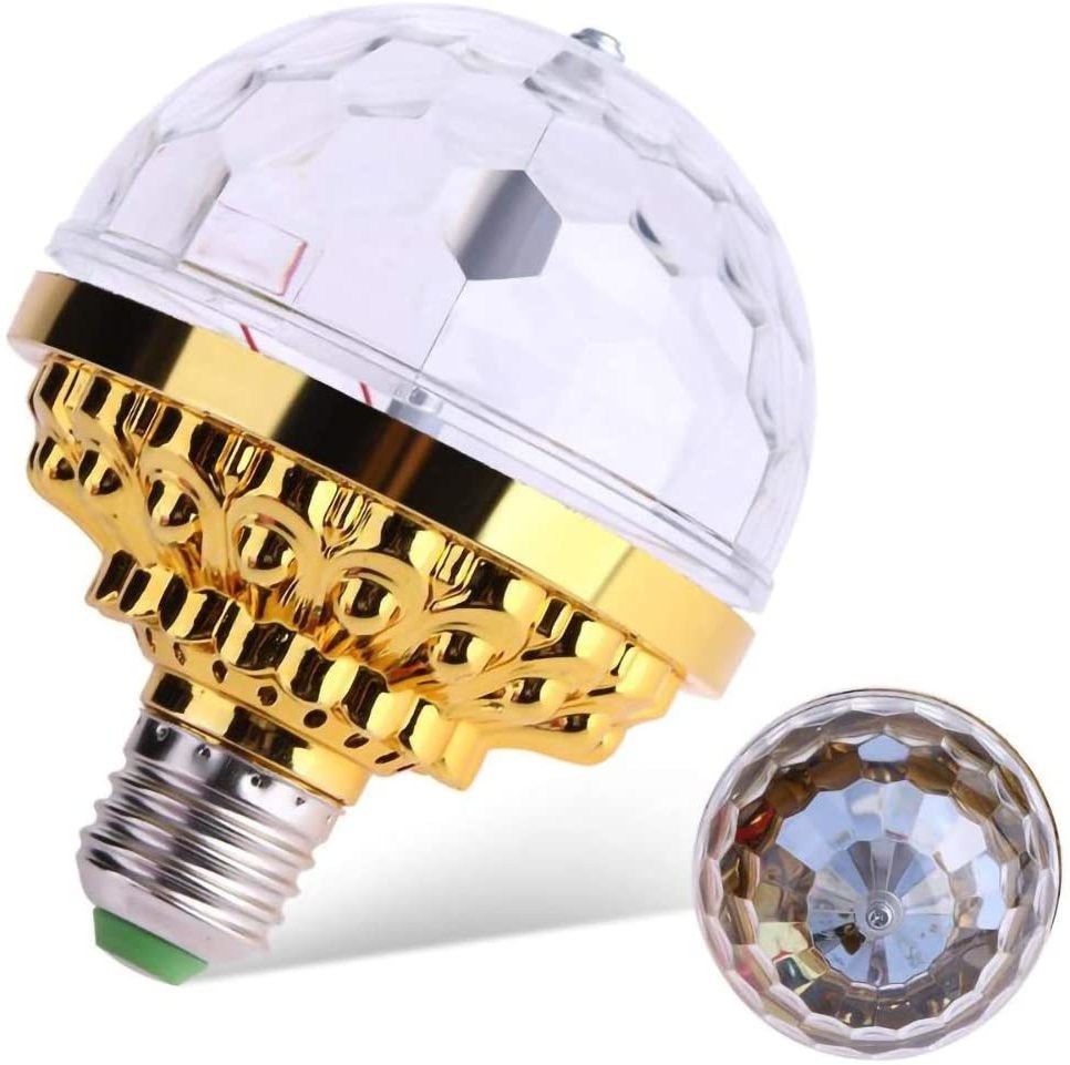 wundervox IIV®-268-JM-Multicolour Rotating Disco Bulb Disco Ball Set-picture-38