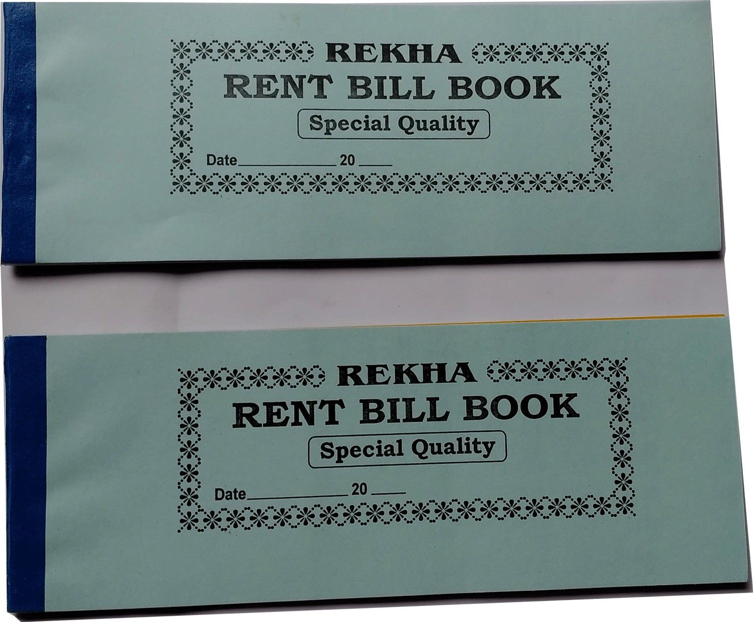 Rent Bill Book Rent Bill Book 24X9 CM 50 Sheets (Pack of 2) 2-Part Bill Book