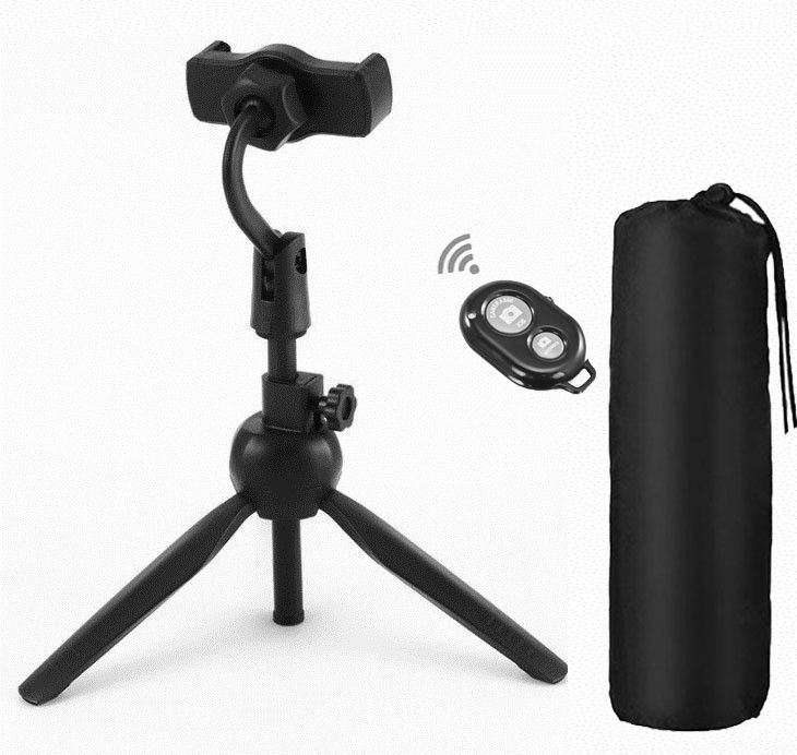 POZUB TOP HOT SELLING MOBILE STAND + SELFIE BLUETOOTH REMOTE + CARRYING BAG | F42 Tripod stand for camera|| PZUB-42 Gimbal for smartphone|mobile phone stand| Multi-Use Selfie Stick Desktop Online Course Video Recording || Camcorder tripod|| Camera mount|| Extendable tripod||Three-Dimensional Head & Quick Release Plate Camera stands high Quality Tripod ABS DSLR ACTION Camera Wireless Bluetooth Shutter Remote Compatible Selfie Stick & Tripod All Mobile Camera Remote Control Tripod, Tripod Kit, Monopod Kit, Monopod, Tripod Clamp, Tripod Bracket-image-20