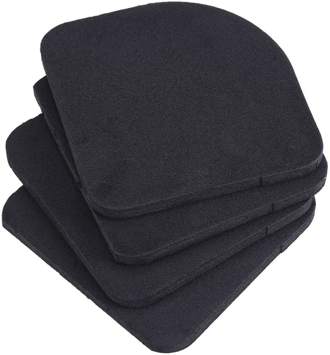 4 Pcs Antivibration Pads Non Slip Matting Washing Machine Shock Absorbers Universal Rubber Silent Feet Pads for Washing Machine Dryer Treadmill Refrigerator Home Appliance Table Chair.