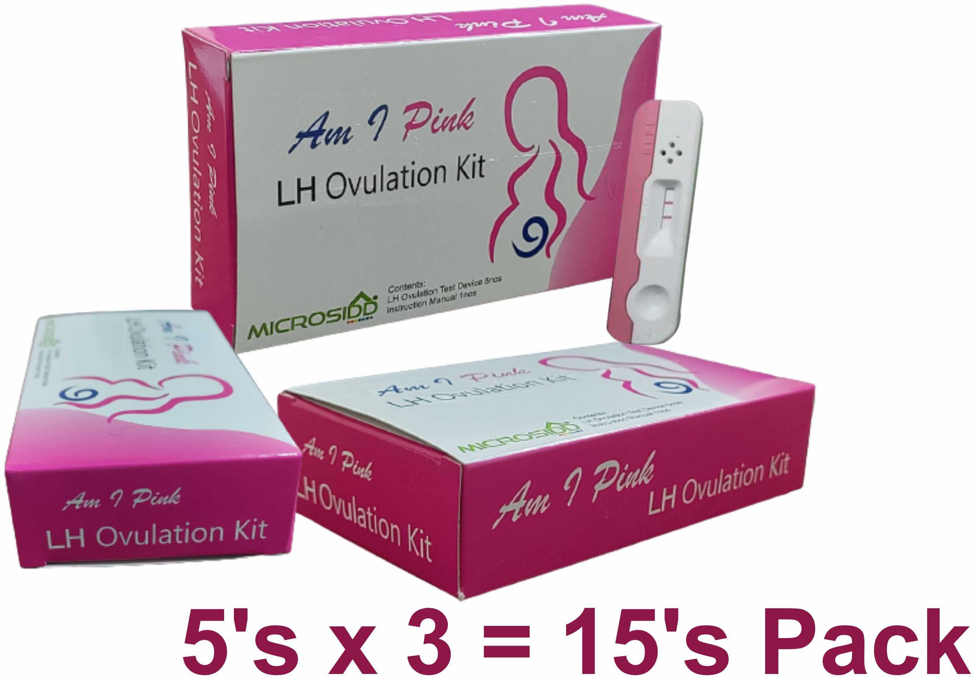 Am I Pink LH Ovulation Kit