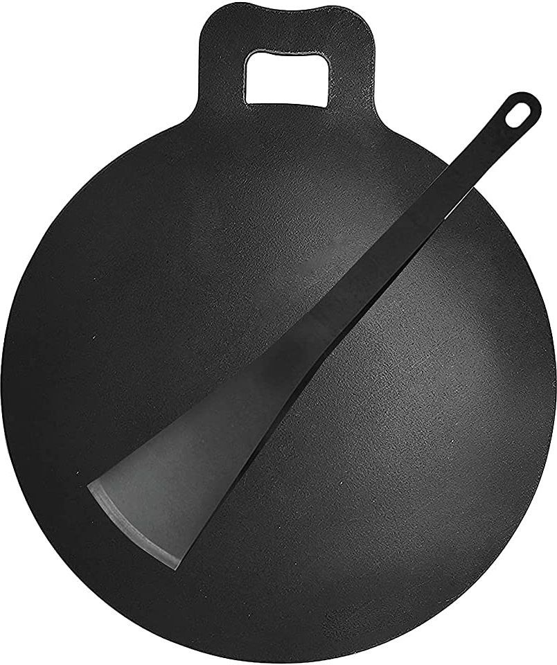 Iron Dosa Tawa/ Iron Dosa Kallu Cookware/Large Size Dosa Iron Tawa Tawa 30 cm diameter-image-14