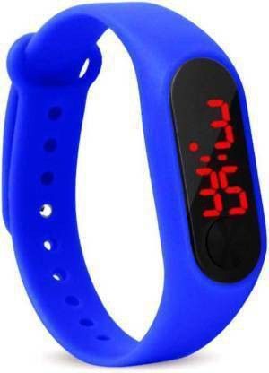 AARATI ENTERPRISE MEN M2 LED Band Digital Watch-image-20