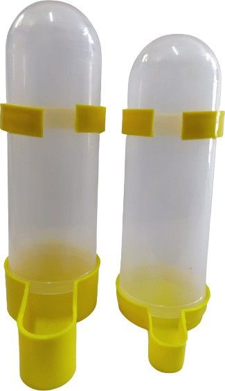 Smark Bird Water and Food Hanging Feeder Suitable for Cage Birds - Set of 2, 400ml Blue Bird Bird Feeder-picture-1
