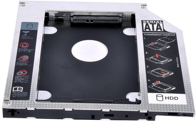 GIPTIP 2.5'' Internal 12.7MM HDD SATA 2nd CADDY CD/DVD-ROM to Expanded Data Storage 2.5 inch 12.7MM Universal HDD Caddy Internal Hard Drive Enclosure for All PC/Laptop-image-45