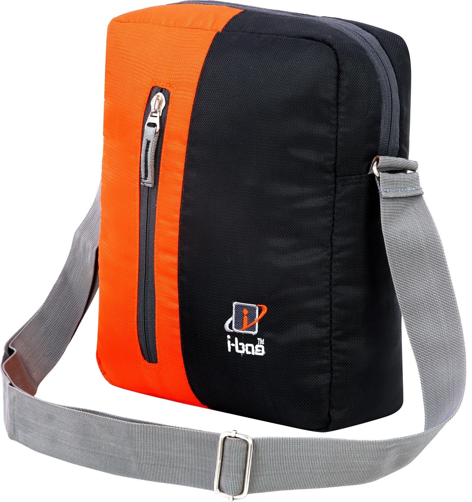 Orange Men Sling Bag - Extra Large Men Sling Bag-image-39