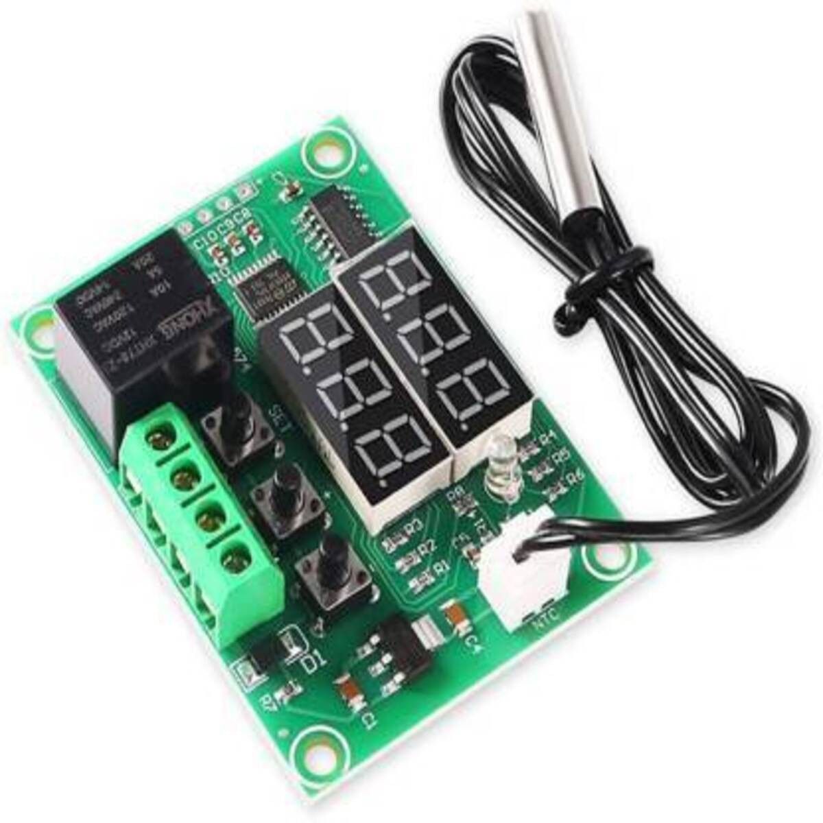 dhruv-pro XH-W1219 Dual LED Display Thermostat DC 12V Temperature Controller Module Sensor Electronic Components Electronic Hobby Kit-picture-32