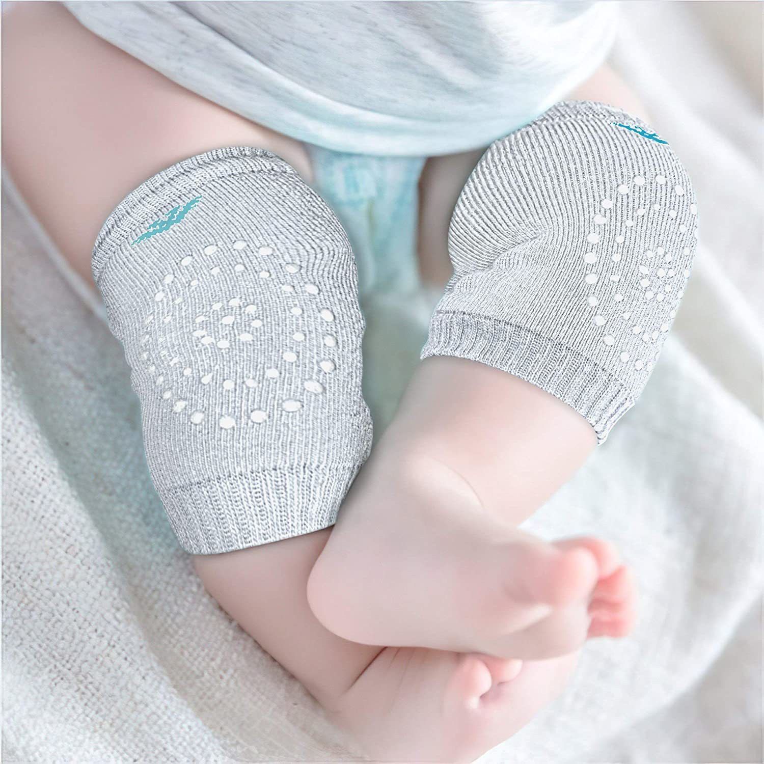 Baby Crawling Knee Pad f(set of 1 pair) Safety Woolen Elbow Kids Protection Toddlers Multicolor Baby Knee Pads-image-40
