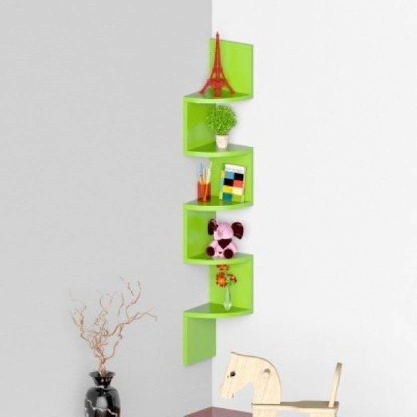 Engineered Wood Open Book Shelf-image-7