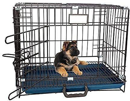 rvpaws Dog Cage 24 Inch Black Hard Crate Pet Crate-picture-16