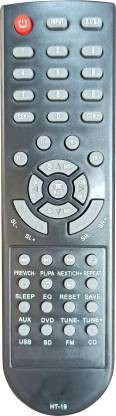 Akshita HOME THEATER HT-19 Home Theater System Remote Control ( Chake Image With Old Remote ) ZEBRONICS, MITASHI, MITSUN, TARGET Remote Controller image 1
