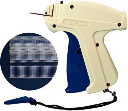 Arrow 9S Arrow Standard Tagging and Labelling gun| White 65mm 2500 tag pin barbs| Extra Needle Taging Gun Taging Gun
