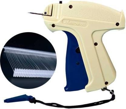 Arrow 9S Arrow Standard Tagging and Labelling gun| White 65mm 2000 tag pin barbs| Extra Needle Taging Gun Taging Gun
