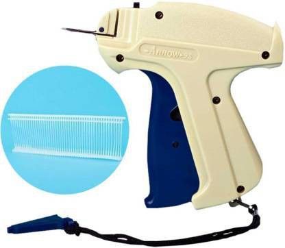 Arrow 9S Arrow Standard Tagging and Labelling gun|White 35mm 3000 tag pin barbs| Extra Needle Taging Gun Taging Gun
