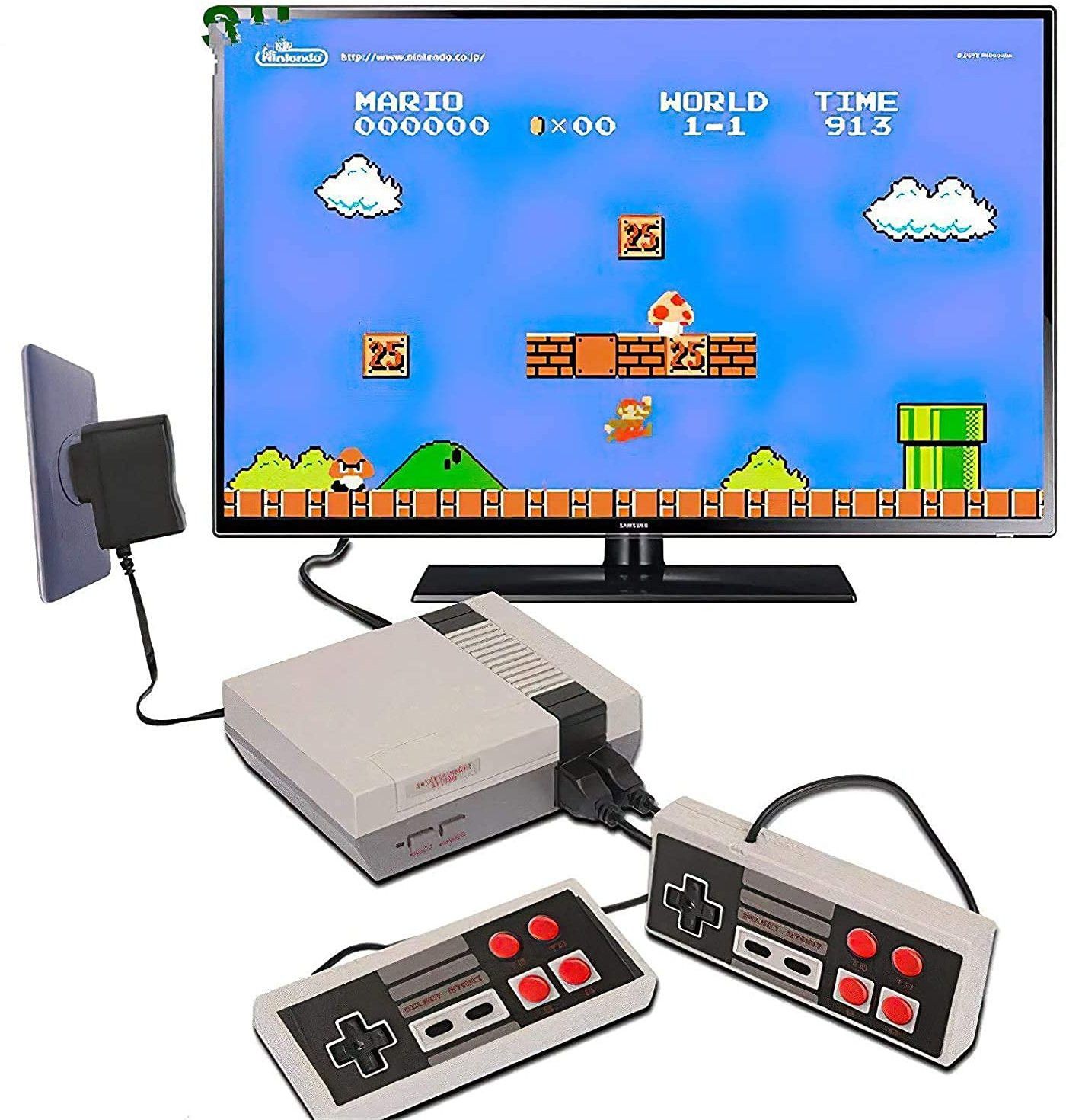 GSH Pre-Installed 620 Games Mini TV Game Console |Gaming Player AV Output Game Console |Gifts to Kids Limited Edition-image-39