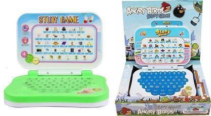 kmc kidoz Combo Educational Learning ABCD / 12345 Kids Laptop With Music (2Pcs) (color mary vary)-picture-11