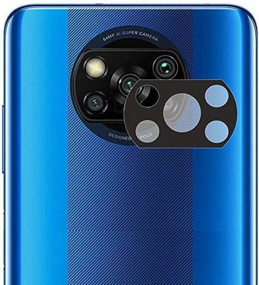 Casesily Camera Lens Protector for Poco X3 Pro Scratch Resistant 9D Rear Camera Glass Protector-picture-12