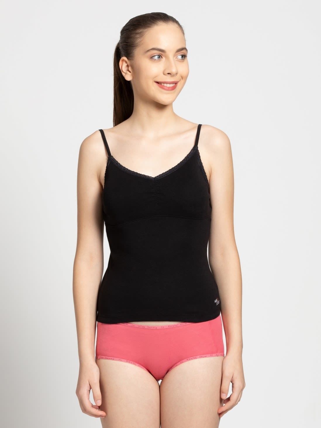jockey Women Black Camisole-picture-16