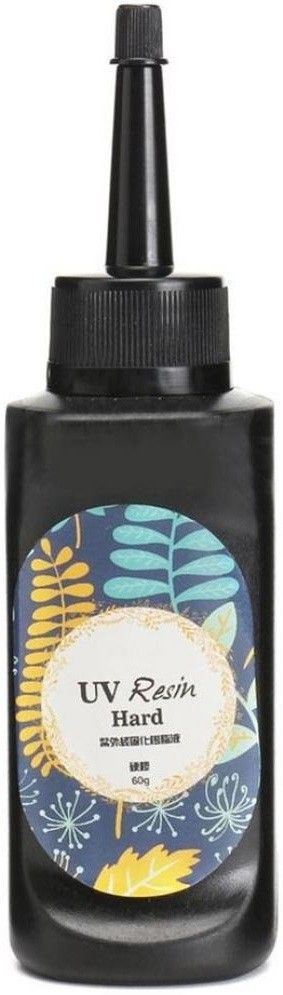 60g UV Resin Hard Clear Sunlight Transparent Resin for Jewelry Making Glue DIY Glue